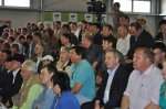 The auction of pedigreed bulls in the Angus Genetics Centre