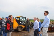 Делегация JCB в «ЭкоНивеАгро»